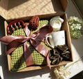 Crochet Pinecone Cosy Gift Box – Soft & Relaxing Self-Care Hamper｜Thoughtful Caring Gift for Her